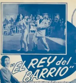Cartel de la película 'El rey del barrio' con Tin Tan.