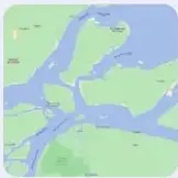 Mapa relacionado con la región amazónica.