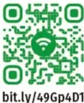 Ícono decorativo verde con número de página 73.