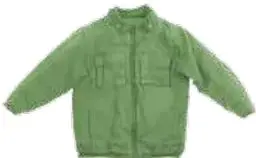 Chaqueta verde (green jacket).