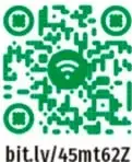 Código QR verde con enlace acortado bit.ly/45mt62Z que apunta al recurso informático sobre el Movimiento estudiantil del 68.