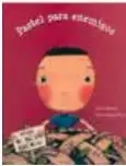 Portada del libro "Pastel para enemigos" con ilustración de un niño y un pastel.