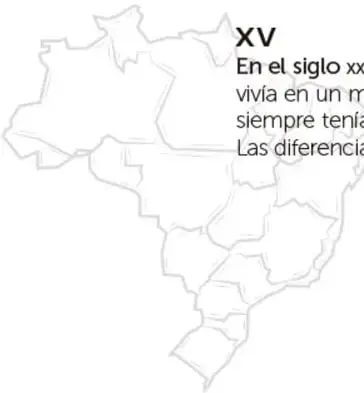 Mapa de América del Sur.