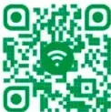 Código QR verde con el enlace bit.ly/3U6ECtW que remite al recurso informático 'Una sociedad de reacciones químicas'.