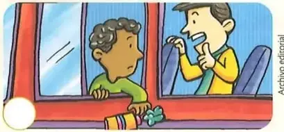 Una persona utiliza un medio de transporte y conversa con el conductor, relacionado con un servicio de transporte para la comunidad.