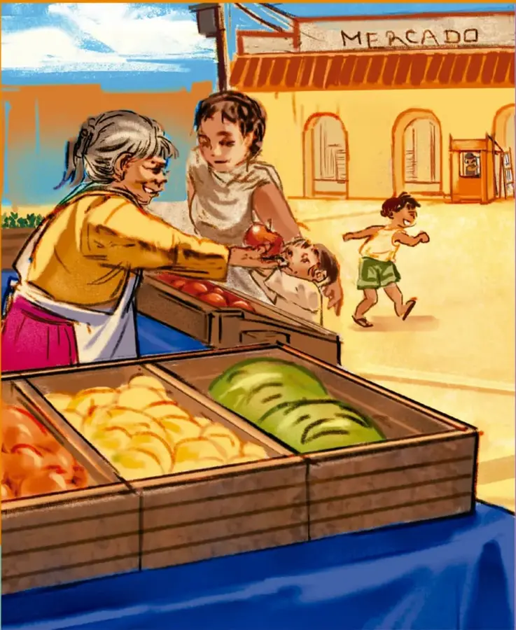 Figura 1 de Proyectos Comunitarios. Libro de Educación Primaria Grado 6° Ciclo Escolar 2025 - 2026