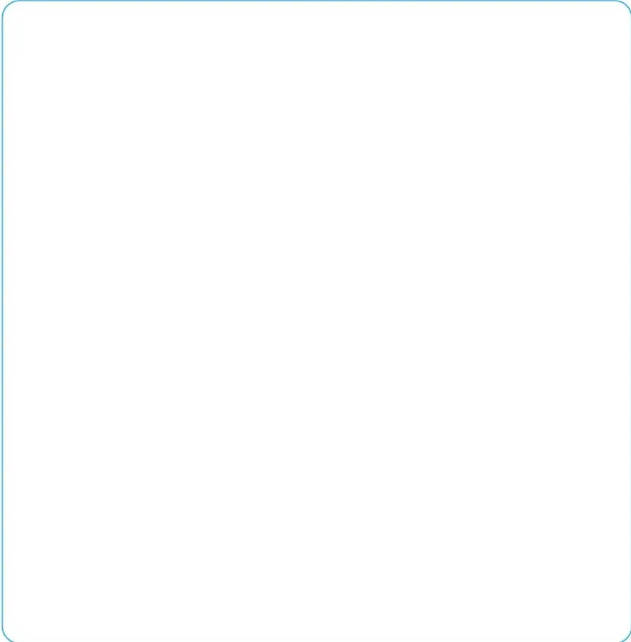 Recuadro grande con borde azul, vacío, destinado a que el estudiante realice el dibujo de los estados de agregación del agua.