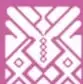 Ícono geométrico de estilo tradicional mexicano dentro de un recuadro rosa, que acompaña al texto sobre innovación comunitaria.
