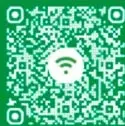 Código QR verde con ícono de WiFi que enlaza a bit.ly/3R0ForE
