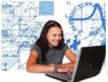 Se observan instrumentos de dibujo y un diseño arquitectónico, relacionados con la aplicación de la Geometría.