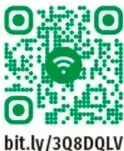 Recuadro con la consigna de observar el video “¿Cómo está compuesto el Universo?”, con un código QR verde y el enlace bit.ly/3Q8DQLV.