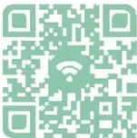 Código QR verde que enlace al cuento El secreto de Cristina