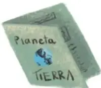 Portada de revista oscura con la Tierra y el título 'Planeta Tierra'.