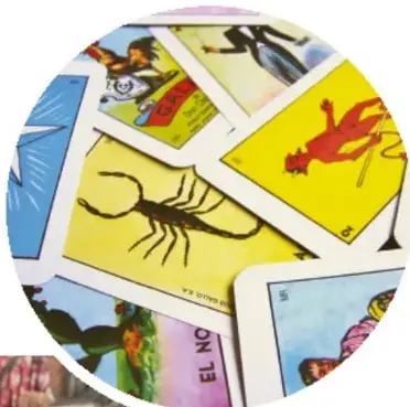 Tarjetas ilustradas de animales (escorpión, lagartija, ave) usadas en actividades de imaginación visual.