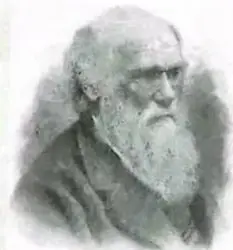 Recuadro de interdisciplinariedad sobre Lengua y Ciencia, con una imagen de Charles Darwin y una actividad de investigación.