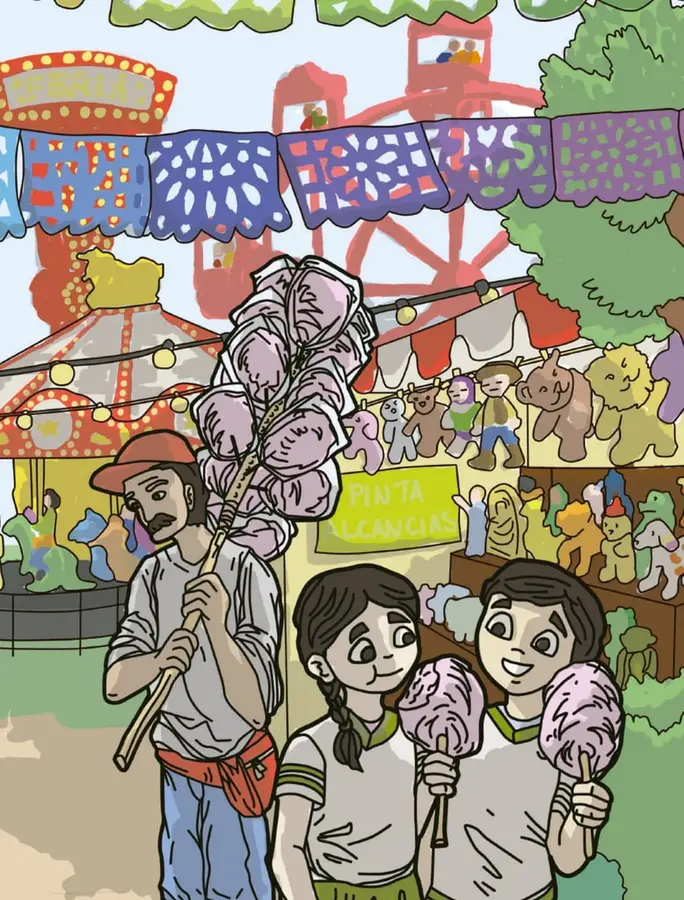 Figura 1 de Proyectos Comunitarios. Libro de Educación Primaria Grado 1° Ciclo Escolar 2025 - 2026
