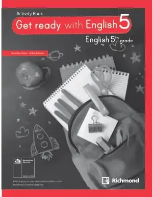 Portada del Student's Book 'Get ready with English 5', editorial Richmond.
