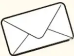 Ilustración de un sobre de carta abierto, que representa las entrevistas y comunicaciones del proyecto.