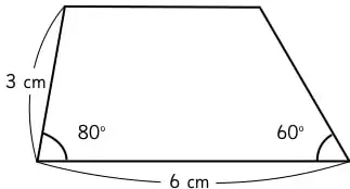 Rectas paralelas L y M cortadas por una transversal, con ángulos α, β, γ, δ y ε.