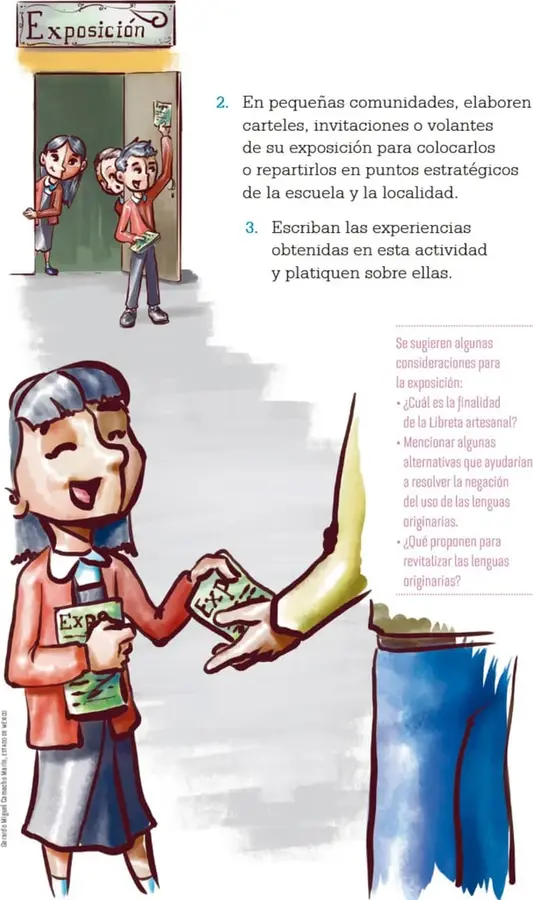 Figura 1 de Proyectos Escolares. Libro de Educación Primaria Grado 4° Ciclo Escolar 2025 - 2026