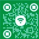 Código QR verde con ícono WiFi para consultar el enlace bit.ly/4aVklhM sobre carteles ilustrativos.