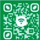 Código QR verde con enlace bit.ly/4435LT6 para consultar cómo elaborar, en comunidad, una pintura mural.