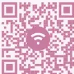 Código QR en color rosa para acceder al contenido en línea.