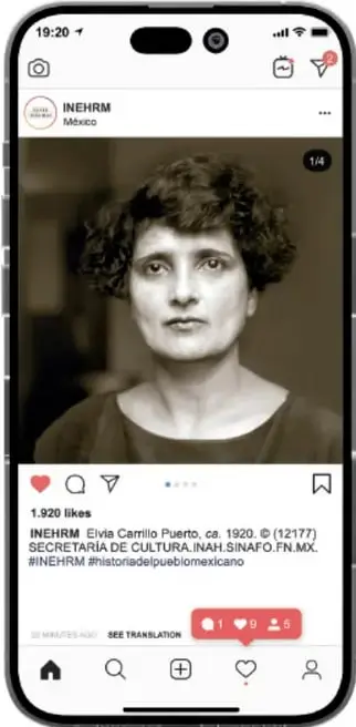 Título vertical en verde: LAS MUJERES Y EL ESTADO POSREVOLUCIONARIO.