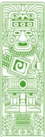 Logotipo de la asignatura Lenguajes: círculo naranja rodeado de hojas verdes con comillas y letra «e», junto al título «Lenguajes».