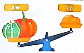 Ilustraciones de un oso, un zorro, una ardilla, un conejo y un venado con sus pesos.