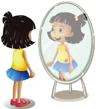 Diseño de la sección Competencia comunicacional, con ilustraciones de estudiantes y elementos relacionados con la comunicación digital.