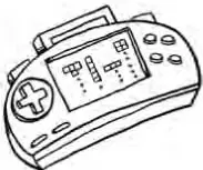 Consola portátil de videojuegos.