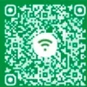 Código QR verde que enlaca a un video o recurso sobre cómo realizar una mesa redonda.