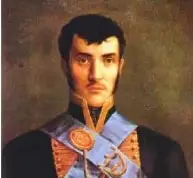 Retrato de Carlos Montúfar y Larrea, enviado a Quito por el Consejo de Regencia de España e Indias.