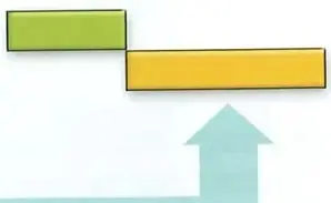 Representación de las regletas de 8, 3 y 5 para mostrar que la regleta de 5 completa la longitud de la regleta de 8.