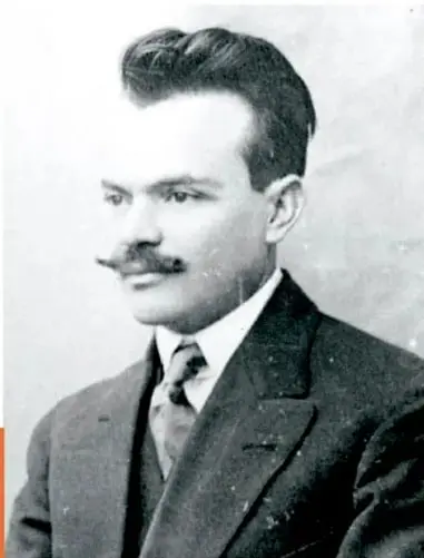 Retrato de Francisco José Múgica, político mexicano.