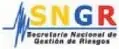Recuadro de competencia socioemocional sobre la Secretaría Nacional de Gestión de Riesgos y la prevención de desastres naturales.