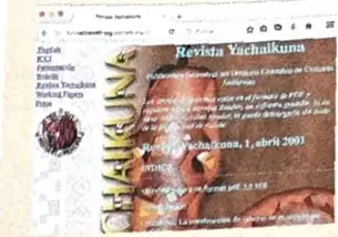 Recuadro de competencia digital que invita a investigar culturas nativas de Latinoamérica.