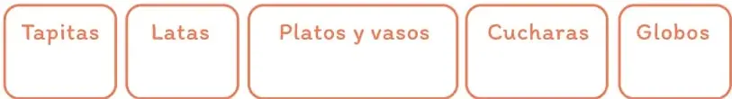 Íconos de una carita feliz sonriente y una carita triste con la boca recta, que indican qué dibujar en cada actividad.