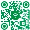Código QR verde con ícono wifi y enlace bit.ly/3xfMvpw, que apunta a fuentes de información sobre los temas listados.