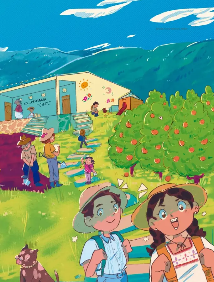 Figura 1 de Proyectos de Aula. Libro de Educación Primaria Grado 3° Ciclo Escolar 2025 - 2026