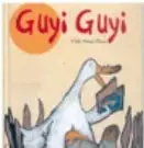 Portada del libro 'Guyi Guyi' de Chih Yuan Chen con un cocodrilo y un pato.