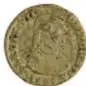 Fotografía del anverso de una moneda de plata de 1 Real, Fernando VII, Chilpancingo 1809.
