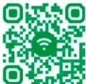 Código QR verde con enlace bit.ly/3WQBMwg y texto que invita a ejercitar lo aprendido con el recurso informático 'El artista crea, el espectador disfruta'.