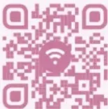 Tres códigos QR en color rosa para acceder a Pictotraductor, Pictoaplicaciones y el Centro Aragonés para la Comunicación Aumentativa y Alternativa.