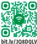 Recuadro verde con la consigna de observar el video del proyecto, un código QR verde y el enlace bit.ly/308DQLV.