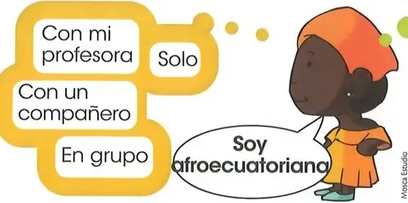 Tabla de autoevaluación con una clave de colores y opciones sobre formas de aprender.