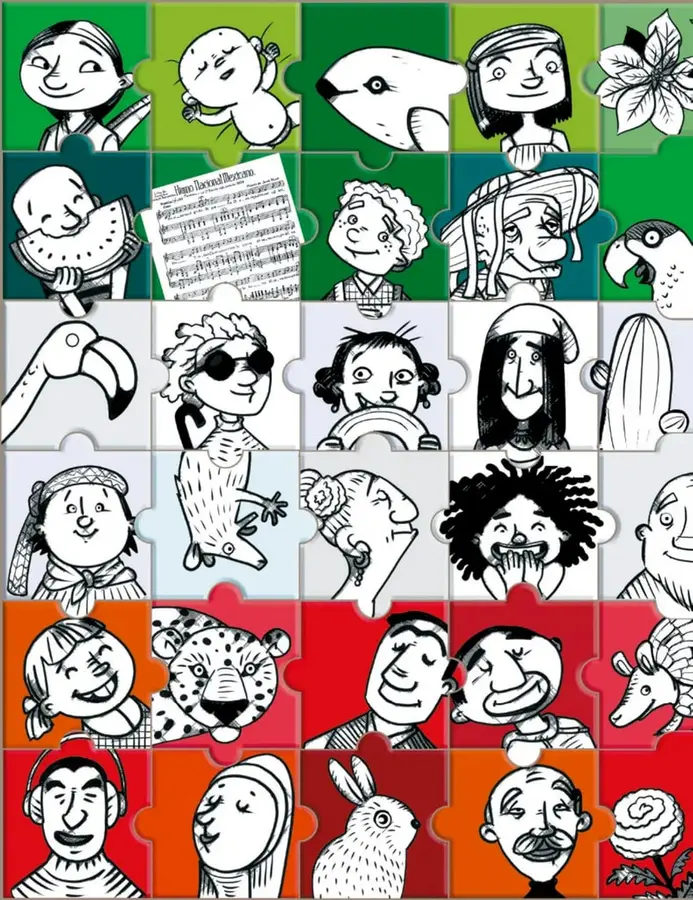 Figura 1 de Colección Sk´asolil. Nuestro libro de proyectos. Libro de Educación Secundaria Grado 2° Ciclo Escolar 2025 - 2026