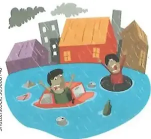 Imagen de materiales que pueden formar parte de un botiquín o provisiones de emergencia.