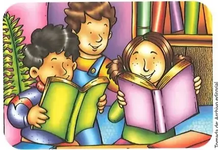 Ilustración de una pila de libros.